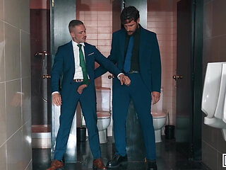 MEN - Samuel Hodecker Gets Seduced By Apolo Adrii In The Bathroom For Steamy Sucking, Rimming, And Fucking