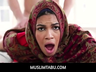 MuslimTabu - Arab Stepsister In Hijab Gets For Arranged Marriage- Maya Farrell