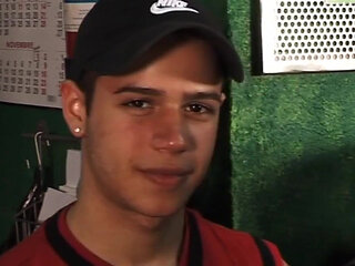 Hard session in glory holes to cum