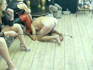 Mistress Zeida Hard BDSM Whipping - Extreme CBT Femdom Punishment with Riding Crop