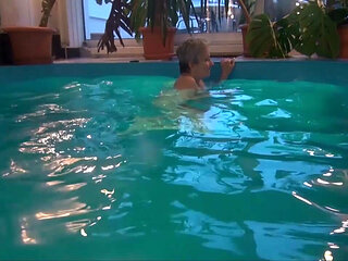 Masturbating During Swim Session