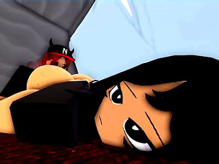 Tired girl trying to sleep gets woken up to my hard cock penetrating her tight pussy/ Fan request #10 [Roblox]