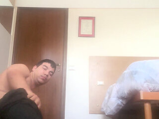 Spanking with round scoop