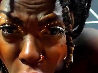 Blowjob Deep Down the Throat