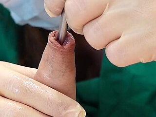 Sounding with Handjob Patients POV