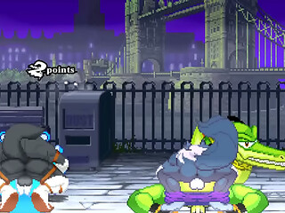 MUGEN: Jon Talbain &amp_ Othello X Splendid &amp_ Vector The Crocodile