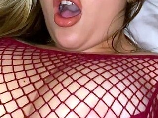 Busty Blonde Pussy Close Up