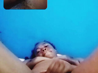 Mama Play Her Pussy on Video Call, Ep6 XXX