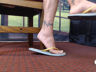 Flipflops natural slap & slide