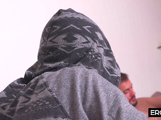 Stepmother Has Intercourse with Her Stepson's Friends While He Watches