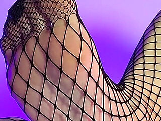 Footfetish Fishnet Stockings