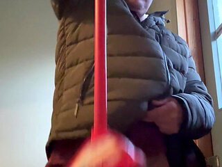 Rick Crete sticking broom up my ass