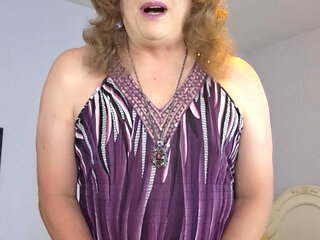 Ultra feminine granny tranny loves hot young men!