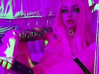 Amateur redhead masturbates then gives a blowjob