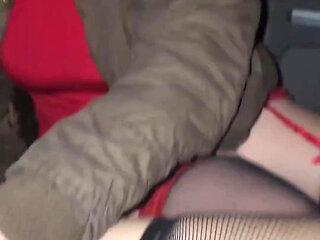 We Take a Walk with My Boyfriend and My Trans Girlfriend Lysia Who Ends in a Hard Threesome and Cum Games...