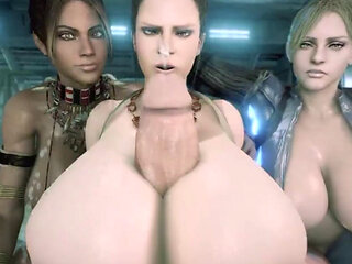 Excella Paizuri Fucks a Hard Gooner Cock Until He Blows His Load on Her Breasts