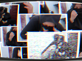 Asian Niqab Girl Doing Her Best to Suck Her Neighbor Dick - Minokiiko