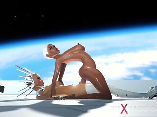 3DXPassion - space girls video