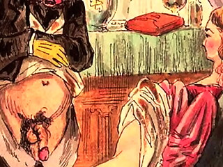 vintage erotic drawings