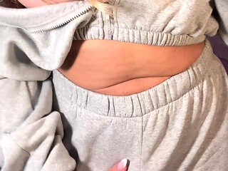 Viviana Trans Latina Blonde Hair Masturbating