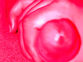 MASTURBATING MY VERY WET PENIS