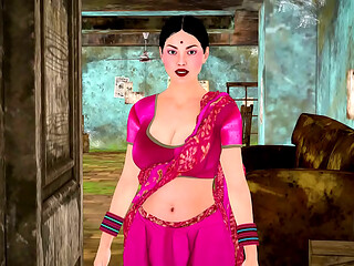 Indian Desi Sasur'_s Friend Fucked Busty Big Boobs Bhabhi Hard