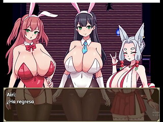The Great Yokai of the Haunted Halls: Un harem con dos hermanas y un yokai Parte 4