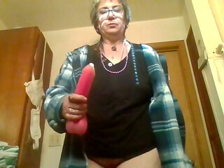 Vibe in Ass to Tight and Big Butt