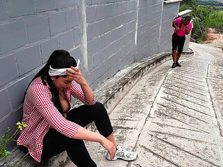 Tommymiller & MelaniRincon Hot Colombian Pregnant Fuck - Big Tits Amateur MILF Gets Creampie in Missionary