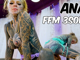 Heavily Tattooed Teens Fuck Hard - ATM & Gapes with Facial Cumshot