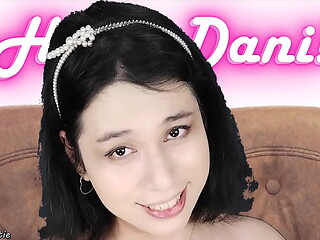 DaniTheCutie gets her ass plugged and vibrated if she answers wrong in a game show
