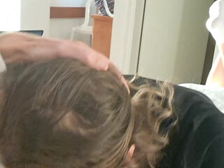 I Suck Him From Soft to 9 Inches, His Cock Is so Big!