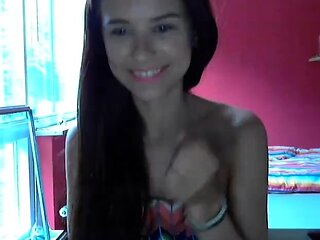 Pale amateur teen brunette Lynn Love
