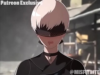 Hard Nier automata hentai