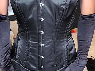 Now Does Mistress Jessica Not Deserve to Be Reimbursed for My New Black Satin Corset? Look How Pathetic You Are, Rock Hard Seein