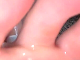 Oily Feet and Toe Sliding POV