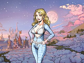 Guilt-free witches hentai sex game gameplay with Luna in new explicit episodes