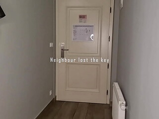 The neighbor lost key