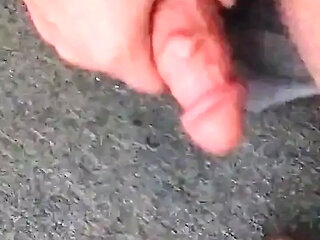 Grandpa wanking and cumming