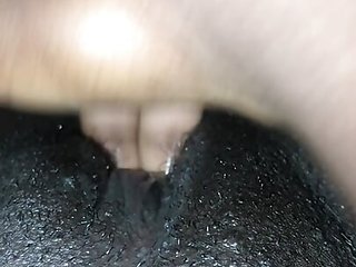 Hot black girl pussy fingering