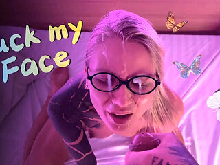 Anastassiya Love Takes Rough Anal and Facial Cumshot - Hot Blonde Stepsister POV