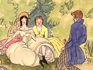 vintage erotic drawings