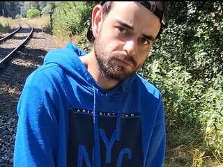 I Am Cumming on Railway Tracks