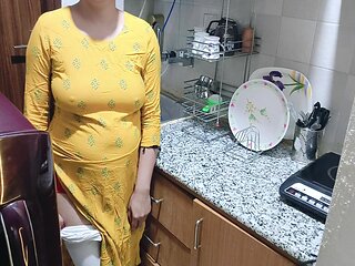 I Find My Horny Stepmom In The Kitchen - Porn In Hindi