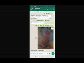 Married Cheating Wife Ana Duro 24 Caught on WhatsApp Chat with Vergosodotado's Huge Cock - Part 1