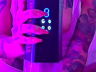 Girlfriend Experience Using Masturbator Toy