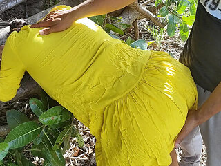 Hot Indian Girl Fucks Step Brother - Tight Pussy Outdoor Homemade Sex