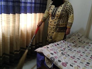 My Desi Stepmom Sweeping Room Then I Fucked Her - Big Tits & Ass