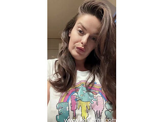 Do you want to be my footstool today or my insole? Either way, you're under me