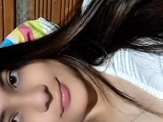 In the Morning in a Tent with a 20-year-old Girl